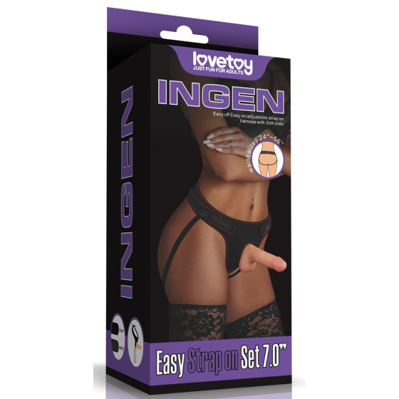 Gode ceinture Easy Strapon 12.5 x 4cm