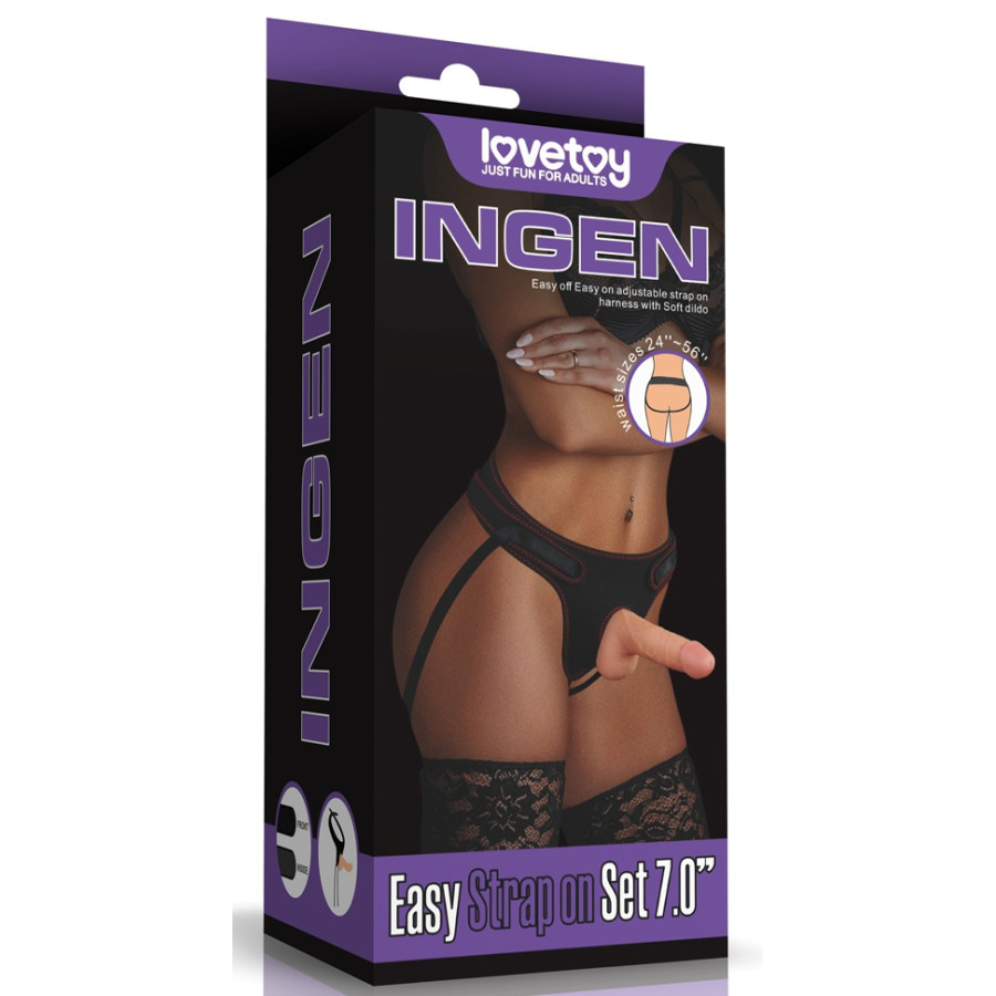 Gode ceinture Easy Strapon 12.5 x 4cm