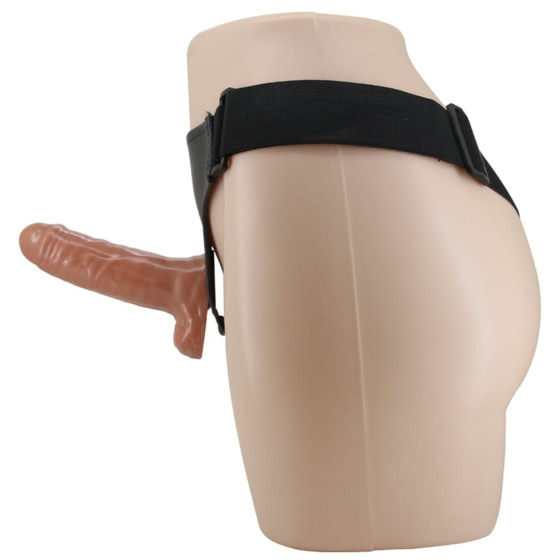 Double gode ceinture vibrant Passion Dual 14 x 4cm
