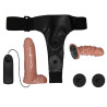 Double gode ceinture vibrant Passion Dual 14 x 4cm