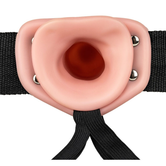 Gode ceinture vibrant Hollow Vibe RealRock 20 x 4.5cm