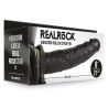 Gode ceinture vibrant Hollow Vibe RealRock 20 x 4.5cm Noir