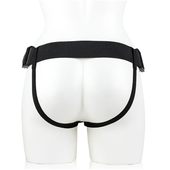 Gode ceinture creux Hollow Strap On RealRock 23 x 4.5cm Latino