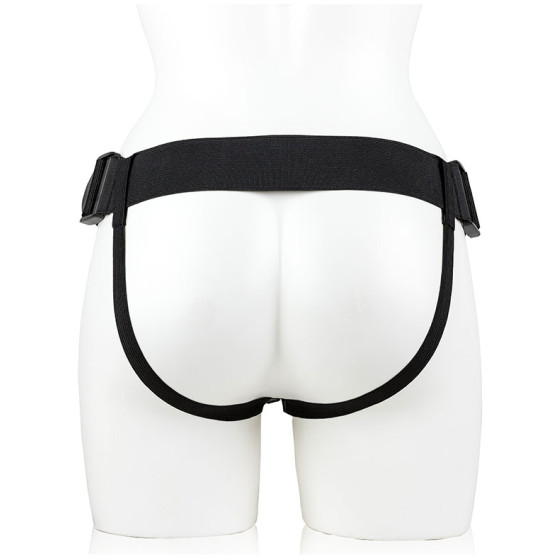 Gode ceinture creux Hollow Strap On RealRock 23 x 4.5cm