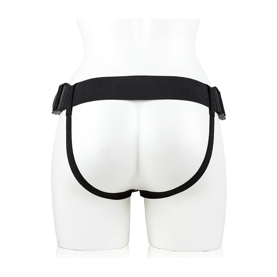 Gode ceinture creux Hollow Strap On RealRock 23 x 4.5cm