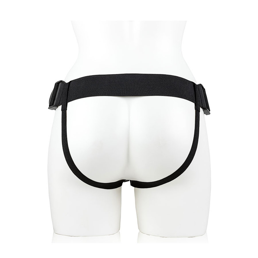 Gode ceinture creux Hollow Strap On RealRock 18 x 4.5cm