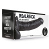 Gode ceinture creux Hollow Strap On RealRock 18 x 4.5cm Noir