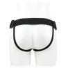 Gode ceinture creux Hollow Strap On RealRock 18 x 4.5cm Noir