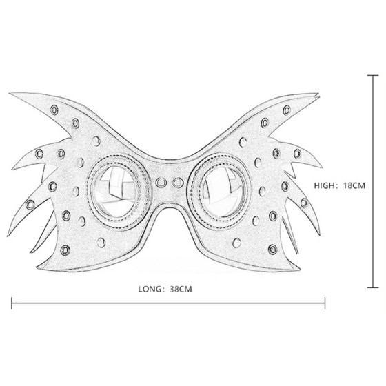Masque Wingy Noir