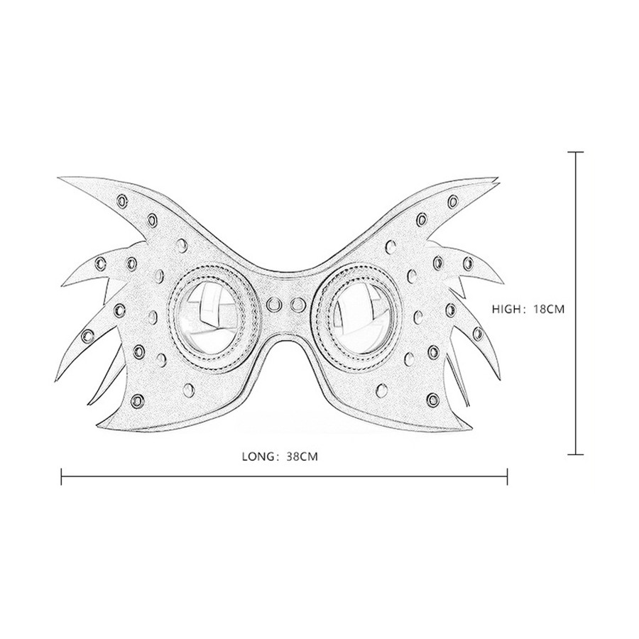 Masque Wingy Noir
