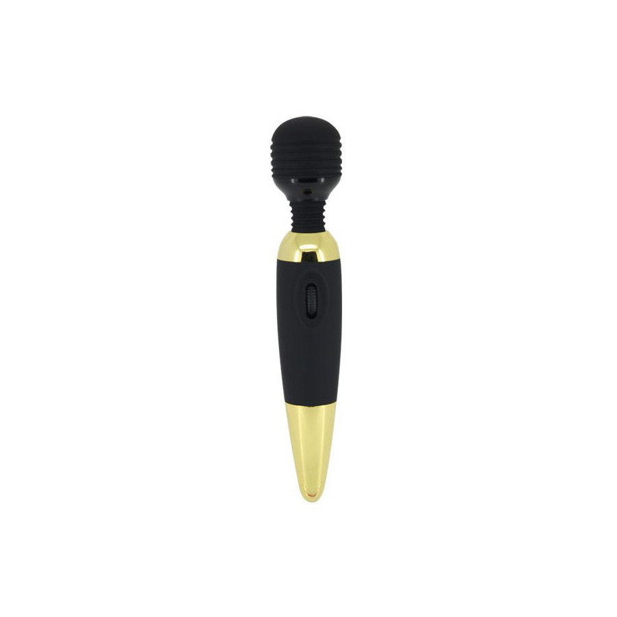 Vibro Power Wand Gold Pretty Love - Tête 45mm Vibro Power Wand Gold Pretty Love - Tête 45mm