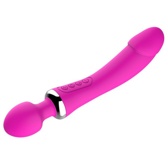 Wand Double pénétration - Mauve 39 mm