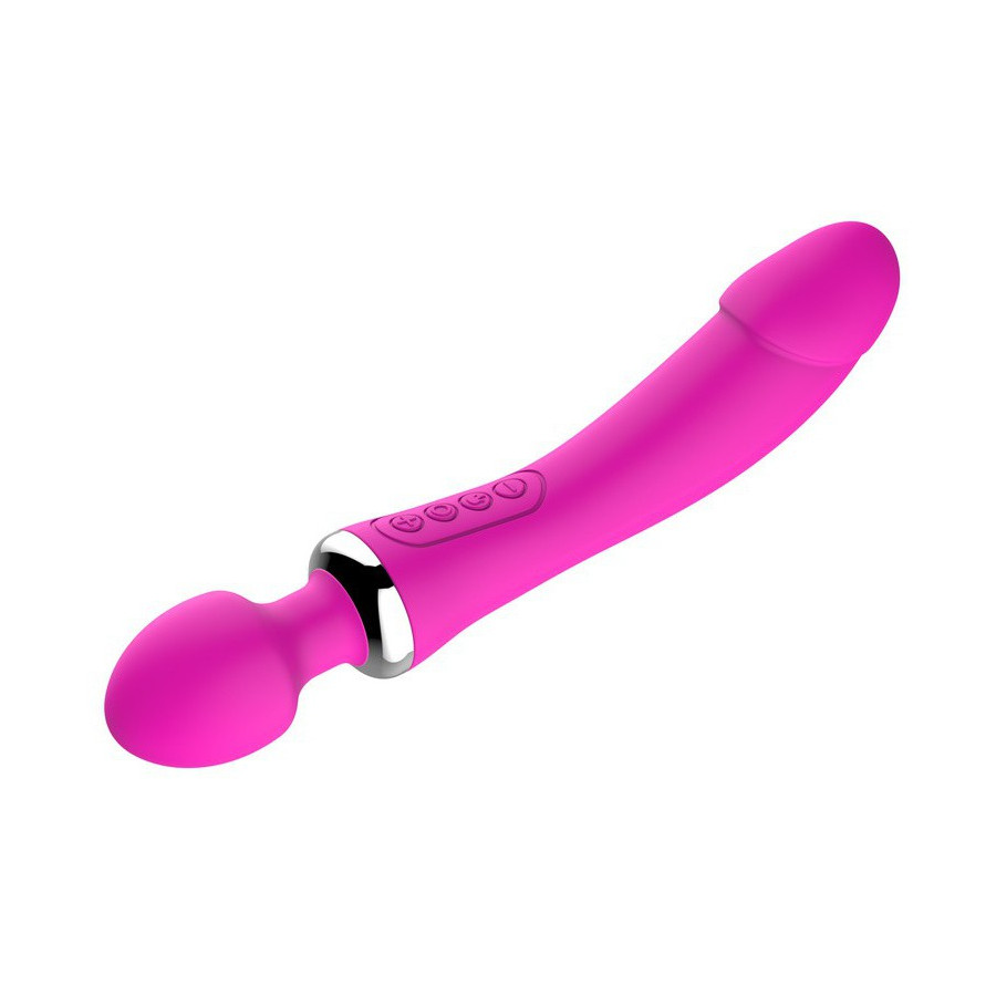 Wand Double pénétration - Mauve 39 mm