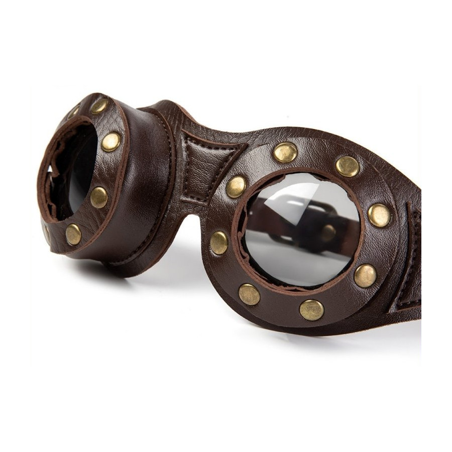 Paire de lunettes Motor Marron