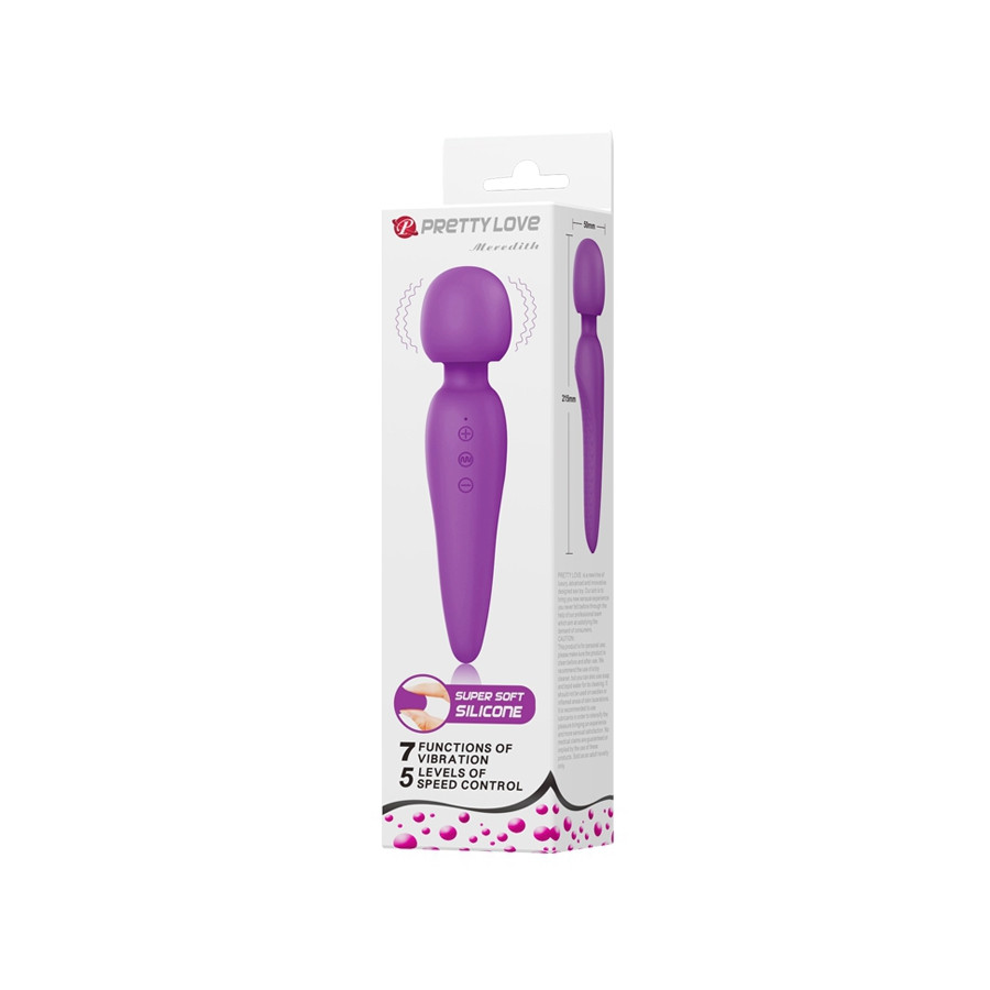 Wand Meredith Pretty Love Violet - Tête 50mm