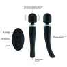 MegaWand Dorcel - Tête 55mm Noir