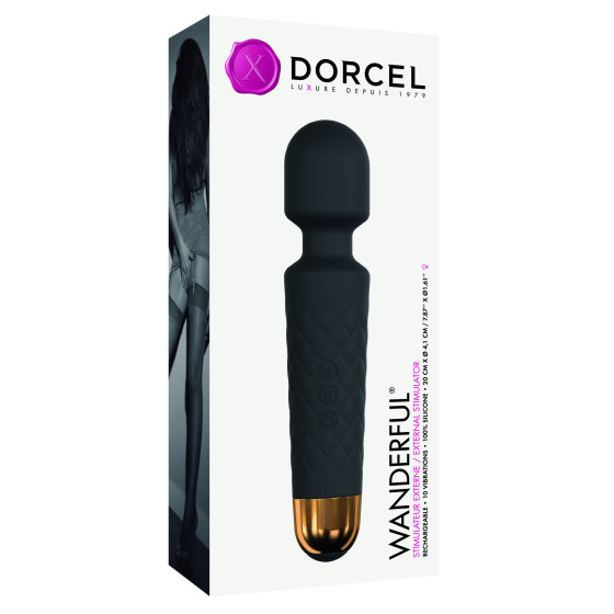Stimulateur Wanderful Dorcel 20cm - Tête 40mm
