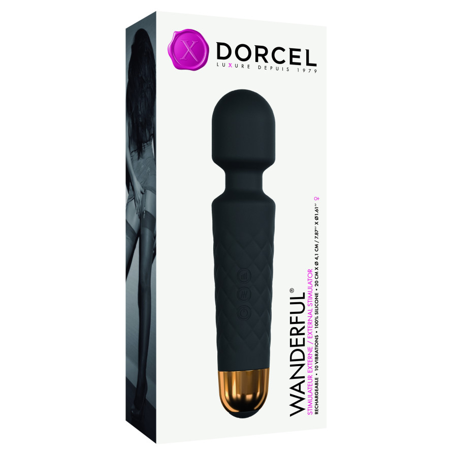 Stimulateur Wanderful Dorcel 20cm - Tête 40mm