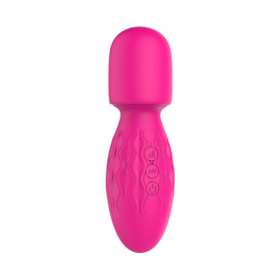Mini Wand Power Magic 15cm - Tête 42mm Rose Mini Wand Power Magic 15cm - Tête 42mm Rose