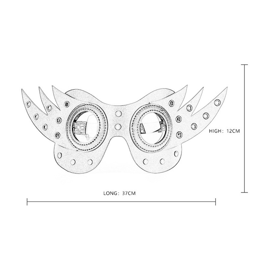 Masque Splicy Wing Noir