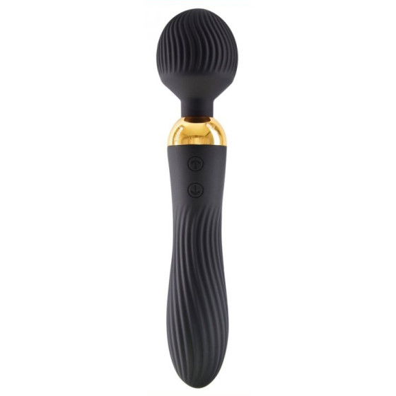 Dildo Wand Sprosny Noir  - Tête 47mm