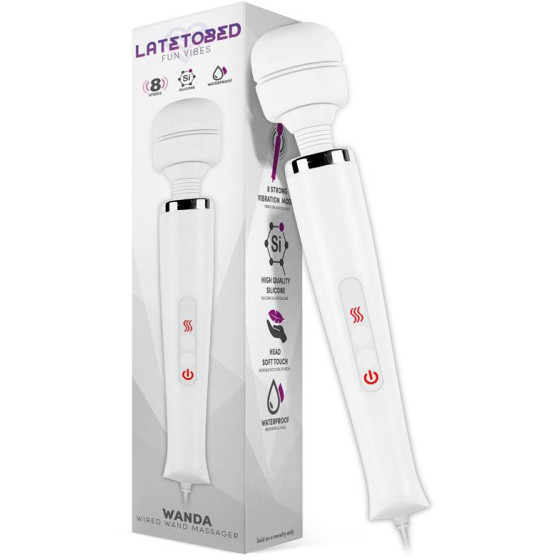 Wand puissant Wanda 8 Vibrations Blanc