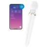Double Wand-er Satisfyer 33cm Blanc