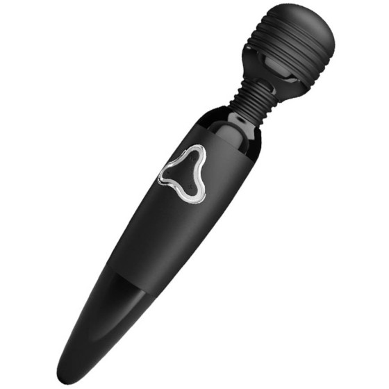 Wand Body Pulse Pretty Love 25cm - Tête 40mm Noir