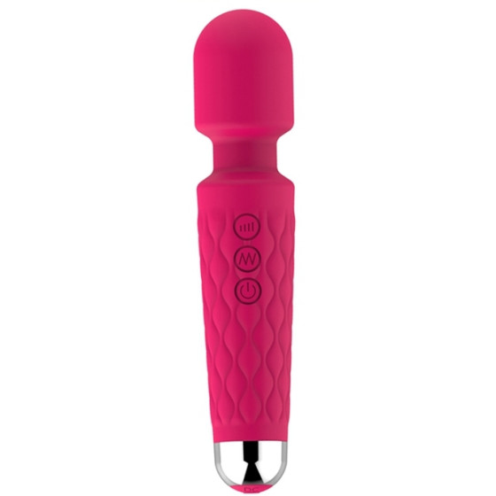 Wand Av Stim 20cm - Tête 42mm Rose