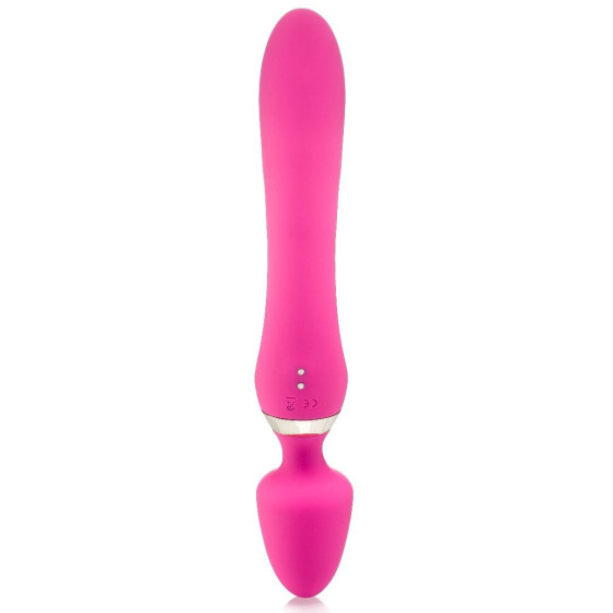 Vibro Wand Three Double 12.5 x 4cm Rose