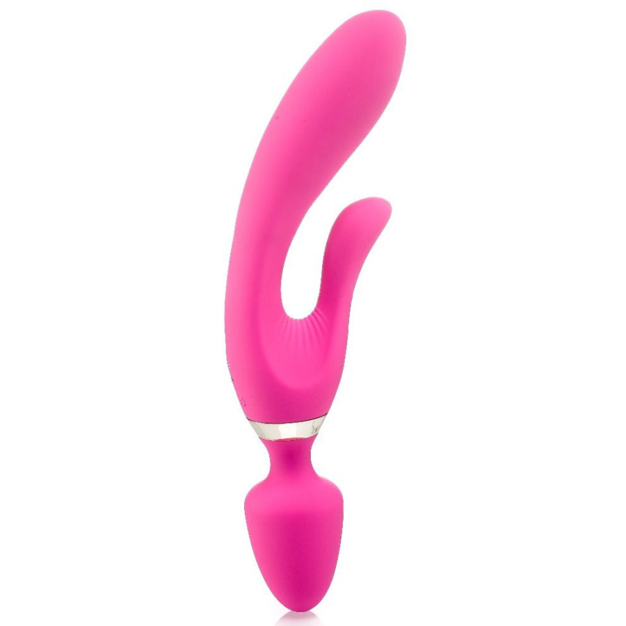 Vibro Wand Three Double 12.5 x 4cm Rose