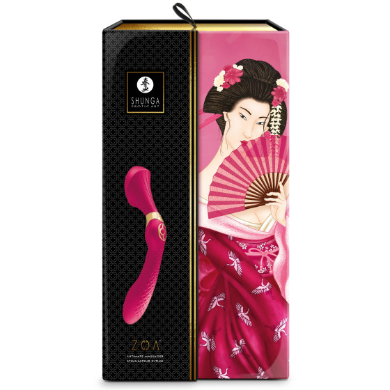 Stimulateur intime Shunga Zoa Framboise