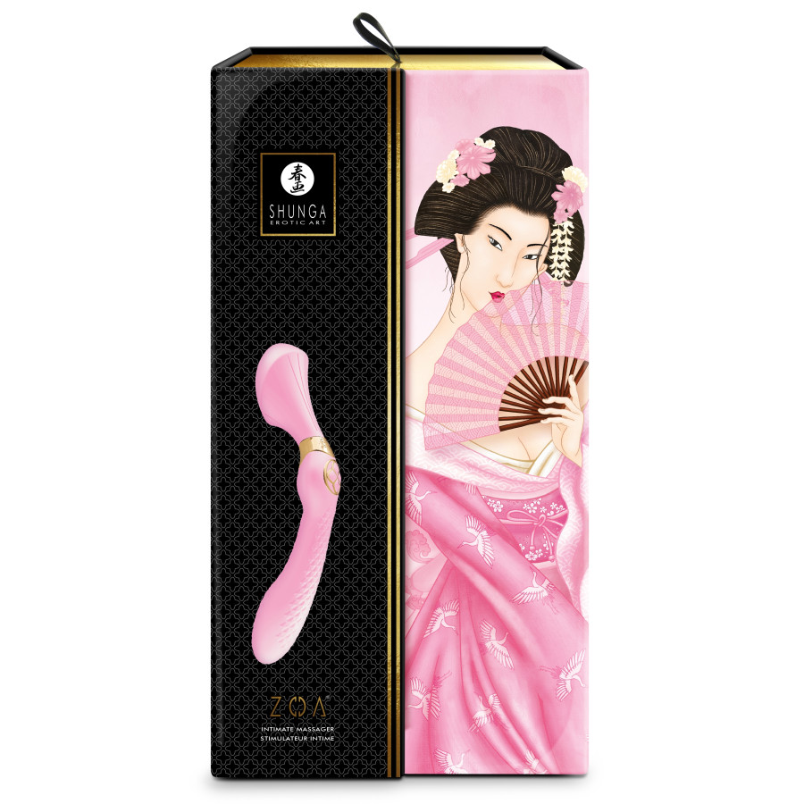 Stimulateur intime Shunga Zoa Rose