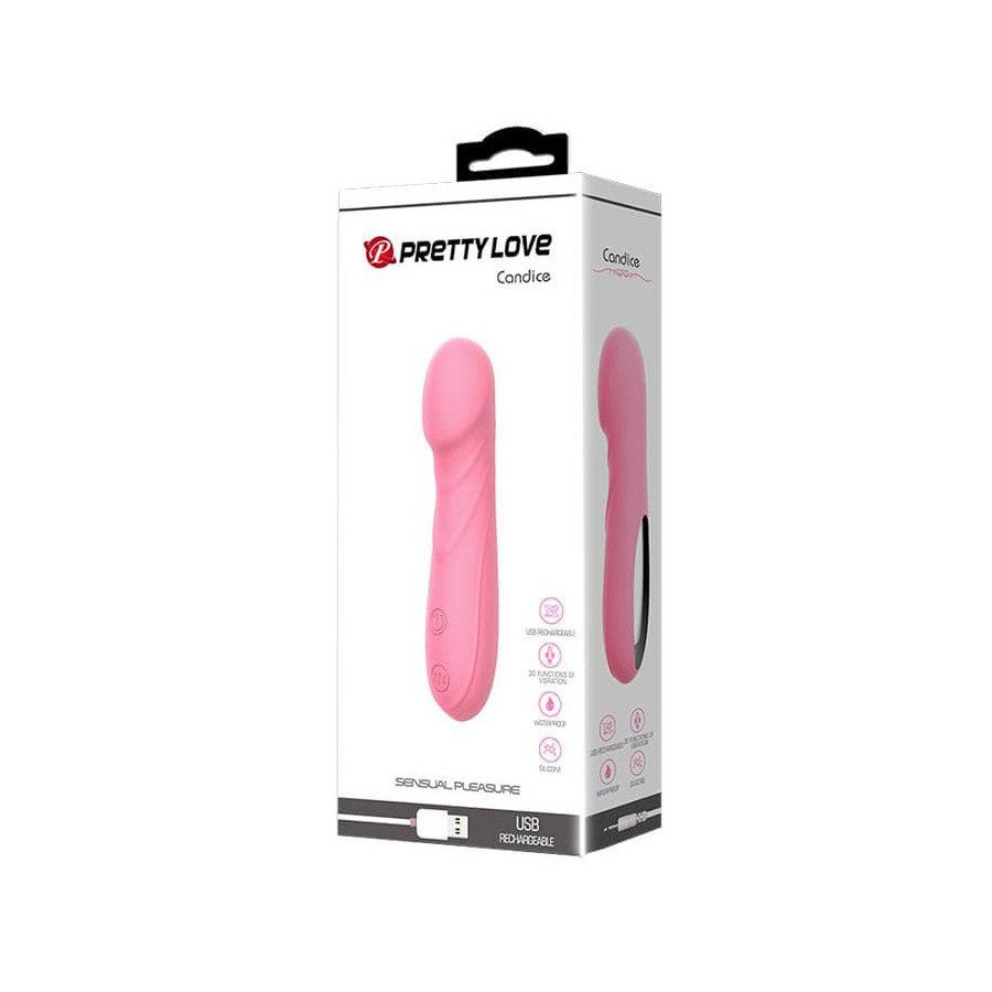 Vibromasseur Candice 14.2 x 2.9 cm