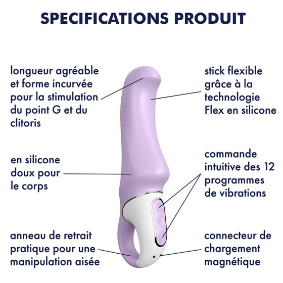 Sextoy Charming Smile - 18.5 x 5 cm