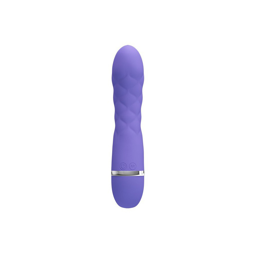 Vibromasseur Truda 19.5 x 3.5cm - Violet