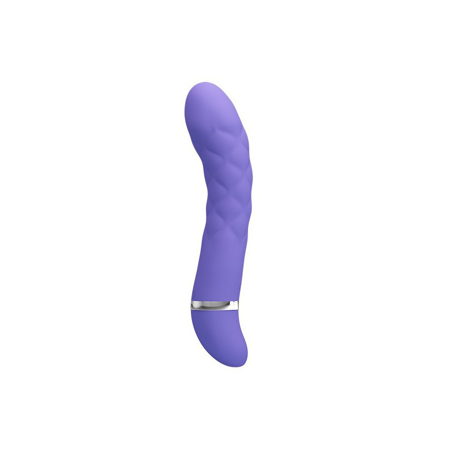 Vibromasseur Truda 19.5 x 3.5cm - Violet