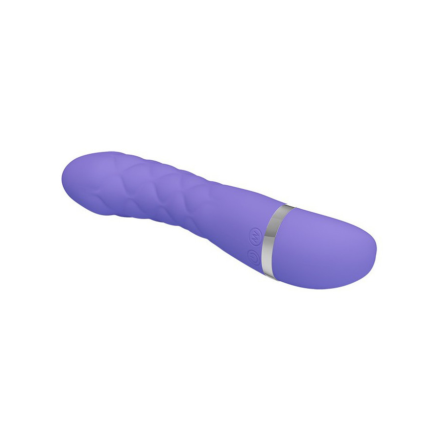 Vibromasseur Truda 19.5 x 3.5cm - Violet