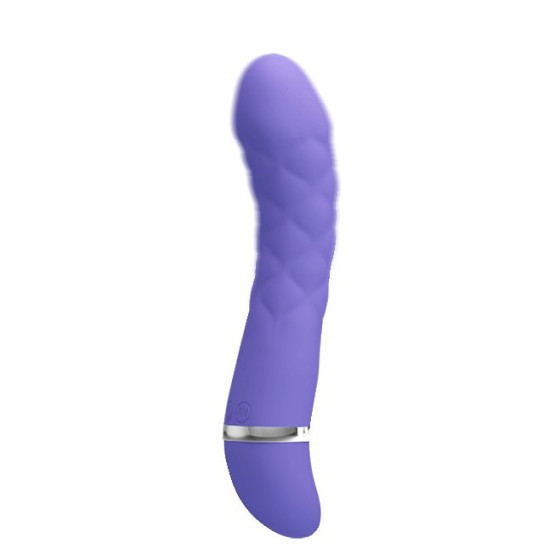 Vibromasseur Truda 19.5 x 3.5cm - Violet