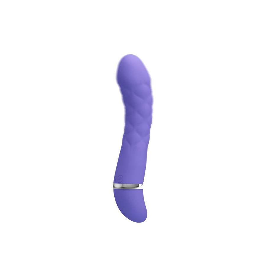Vibromasseur Truda 19.5 x 3.5cm - Violet
