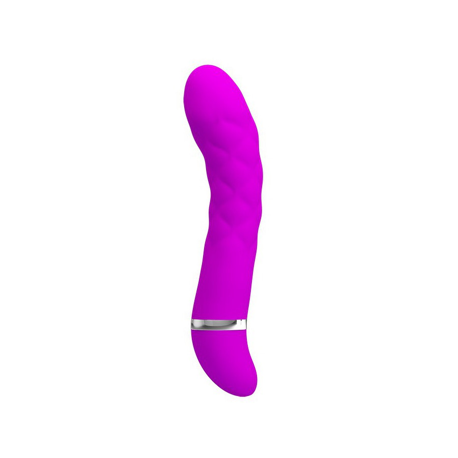 Vibromasseur design Truda 19.5 x 3.5cm - Violet