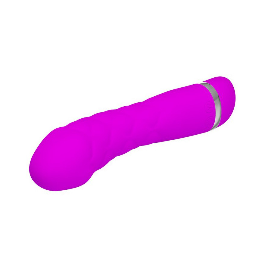 Vibromasseur design Truda 19.5 x 3.5cm - Violet