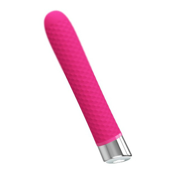 Vibromasseur Reginald 16.5 x 2.7 cm - Rose