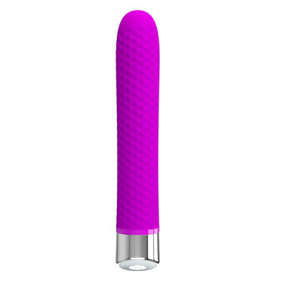 Vibromasseur Reginald 16.5 x 2.7 cm - Violet 