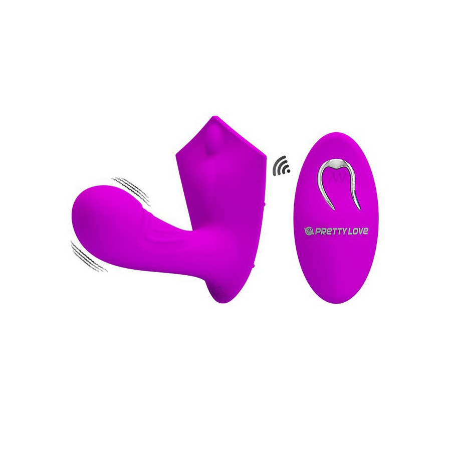 Double stimulateur Willie - Violet