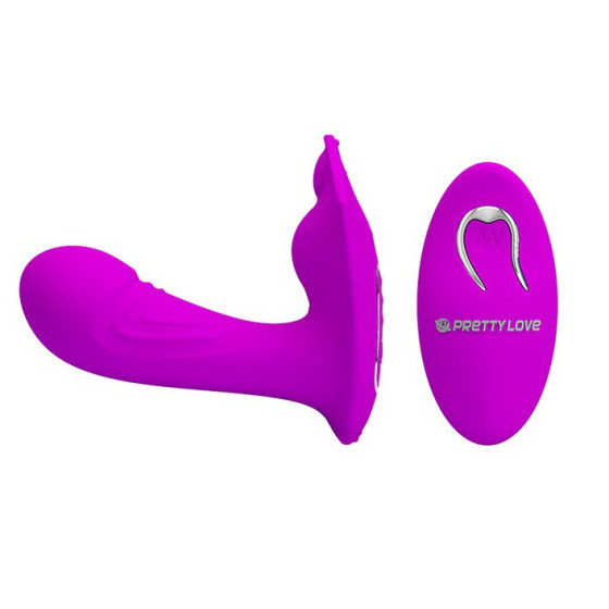 Double stimulateur Willie - Violet