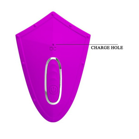 Double stimulateur Willie - Violet