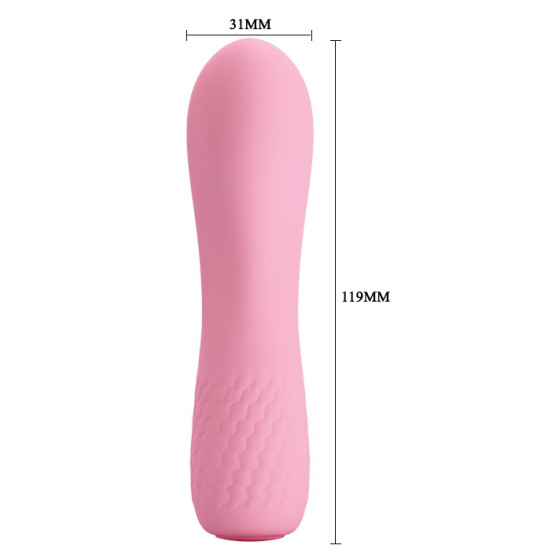 Vibro Alice Curve 12 x 3 cm Rose