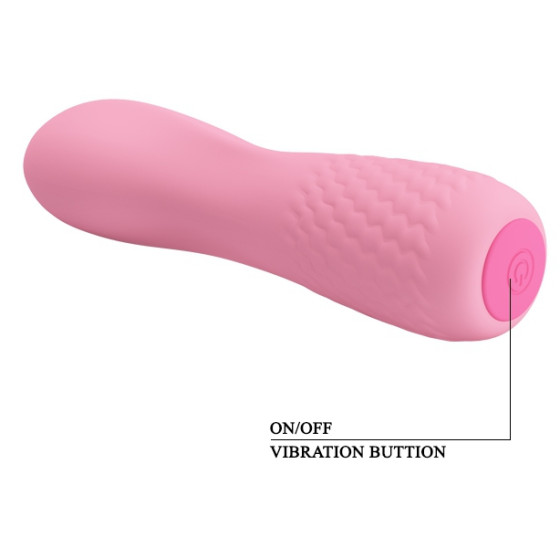 Vibro Alice Curve 12 x 3 cm Rose