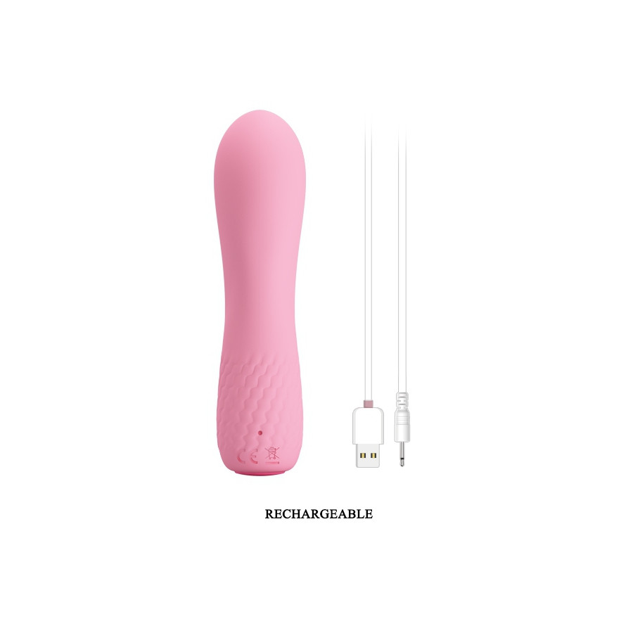 Vibro Alice Curve 12 x 3 cm Rose